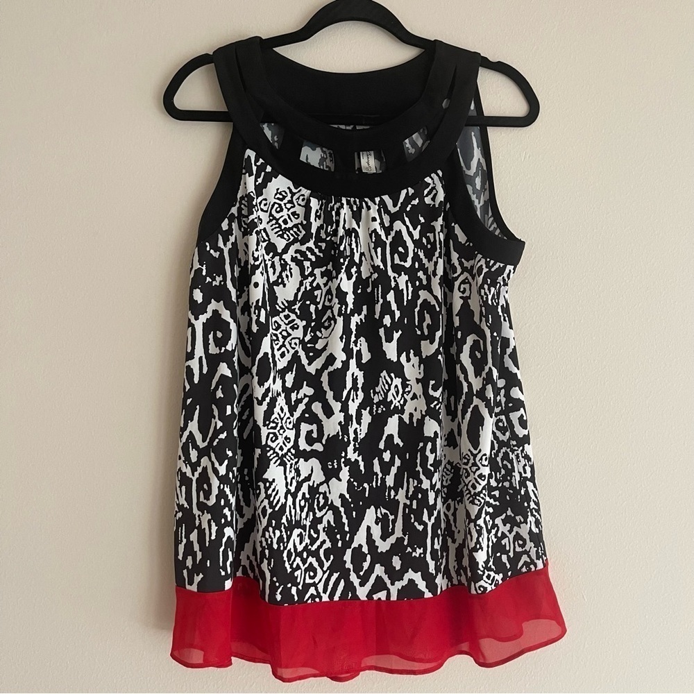 PERSEPTION CONCEPT | sleeveless Top Size Large.